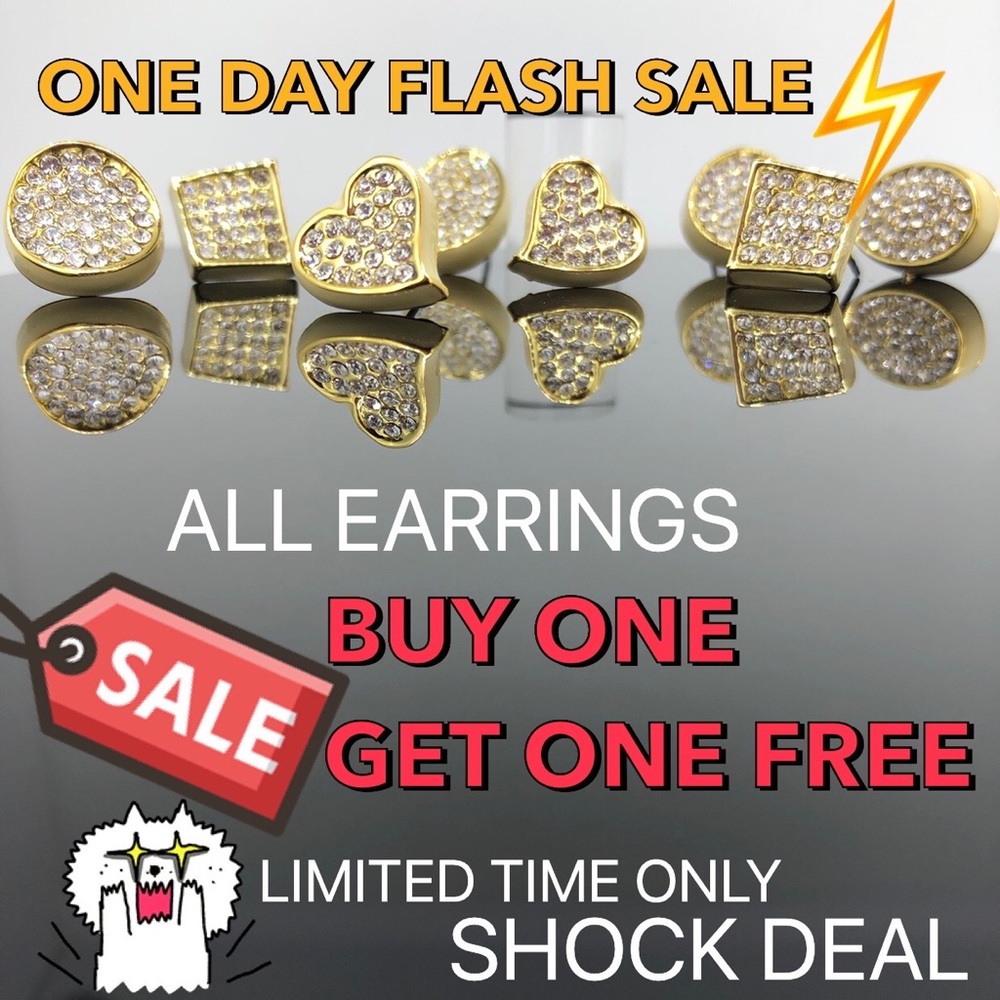 BUY ONE GET ONE FREE EARRINGS ENTIRE CLOSET